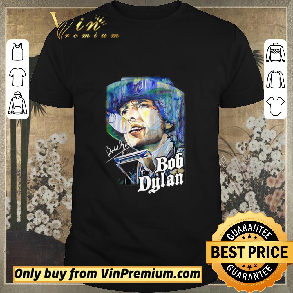 Funny Bob dylan signature art shirt sweater