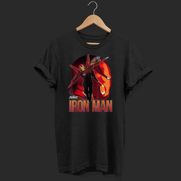 Nice Marvel Infinity War Iron Man Profile Graphic Shirt