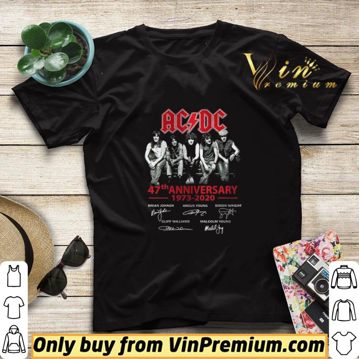 Ac Dc 47th Anniversary 1973 2020 Signature shirt sweater 855af1a9 ac dc 47th anniversary 1973 2020 signature shirt sweater 4 - Ac Dc 47th Anniversary 1973 2020 Signature shirt sweater
