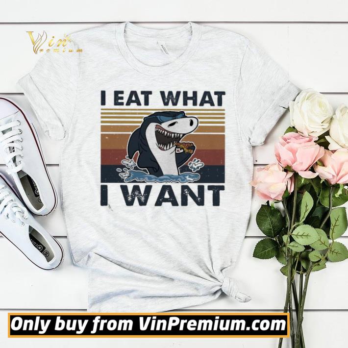 Shark i eat what i want pizza vintage shirt sweater 88bbfaad shark i eat what i want pizza vintage shirt sweater 4 - Shark i eat what i want pizza vintage shirt sweater