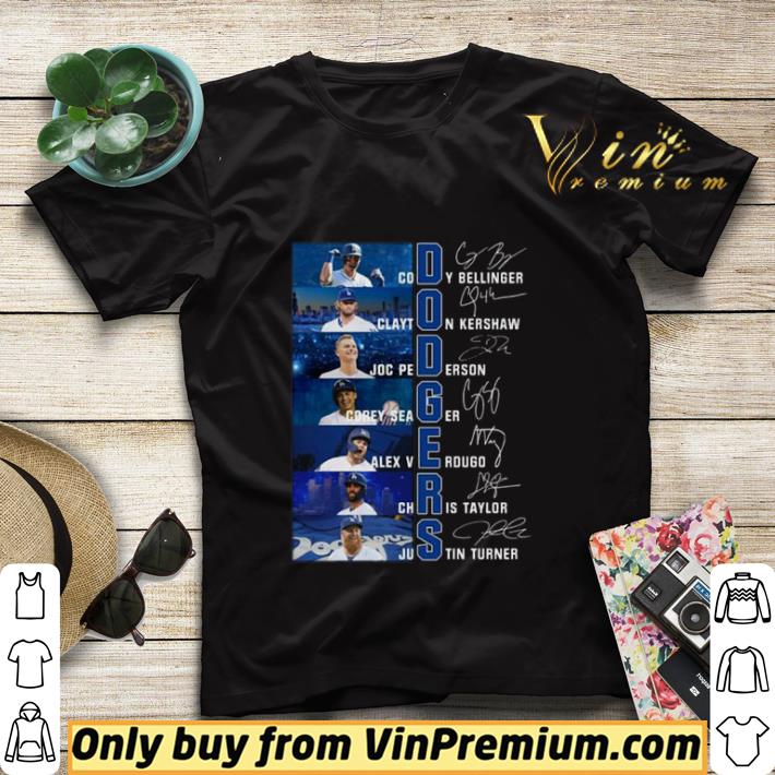 Los Angeles Dodgers Members Signatures shirt sweater 89bb2142 los angeles dodgers members signatures shirt sweater 4 - Los Angeles Dodgers Members Signatures shirt sweater