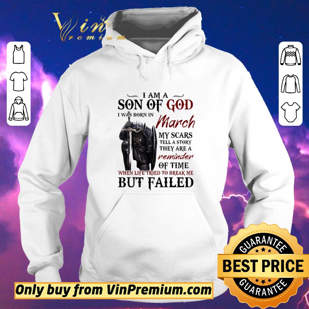 89de2df7 original templar knight i am son of god i was born in march shirt sweater 4 - Original Templar Knight I Am Son Of God I was Born In March shirt sweater