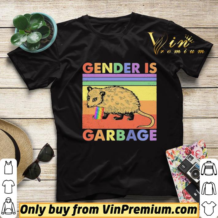 GENDER IS GARBAGE OPOSSUM LGBT VINTAGE RETRO shirt sweater 8c720566 gender is garbage opossum lgbt vintage retro shirt sweater 4 - GENDER IS GARBAGE OPOSSUM LGBT VINTAGE RETRO shirt sweater