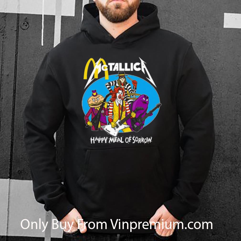 8cb9334b nice mcdonald mctallica metallica happy meal of rorrow shirt 4 - Nice McDonald McTallica Metallica Happy Meal Of Rorrow shirt