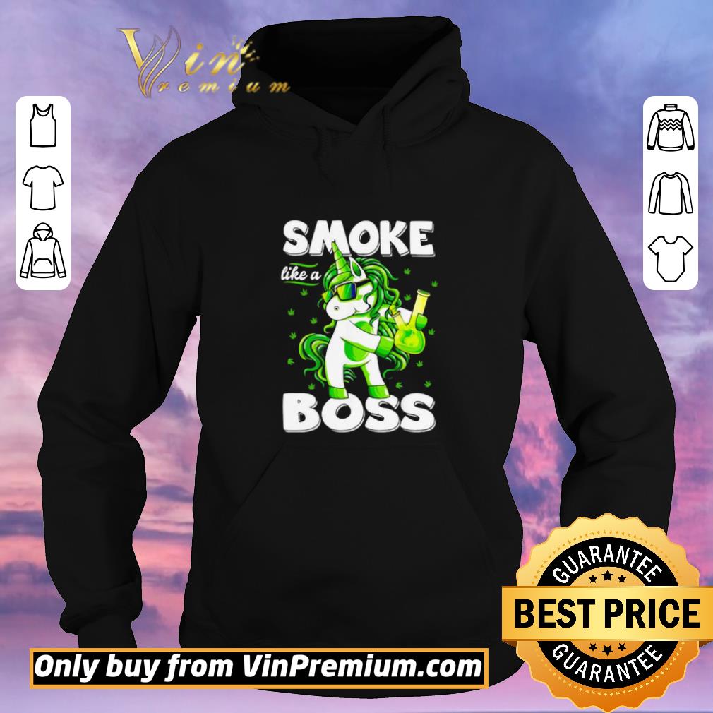 Funny Smoke like a boss Unicorn shirt sweater 8e7bb7f6 funny smoke like a boss unicorn shirt sweater 4 - Funny Smoke like a boss Unicorn shirt sweater