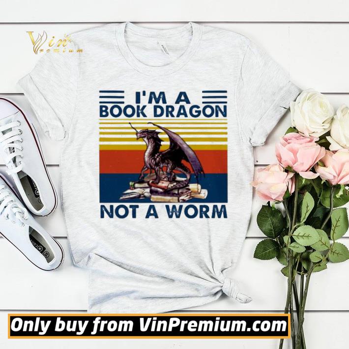 8f4882dc i m a book dragon not a worm vintage shirt sweater 4 - I’m a book dragon not a worm vintage shirt sweater