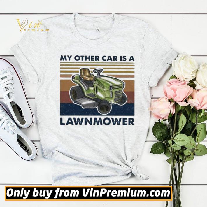 90270383 my other car is a lawnmower vintage shirt sweater 4 - My other car is a Lawnmower vintage shirt sweater