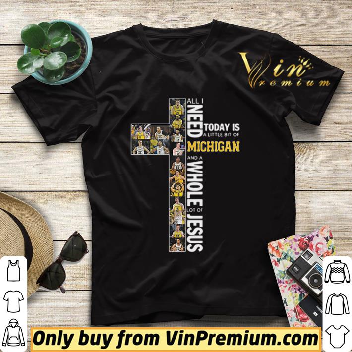 906dc323 all need today is a little bit of michigan and a whole lot of jesus shirt sweater 4 - All Need Today Is A Little Bit Of Michigan And A Whole Lot Of Jesus shirt sweater