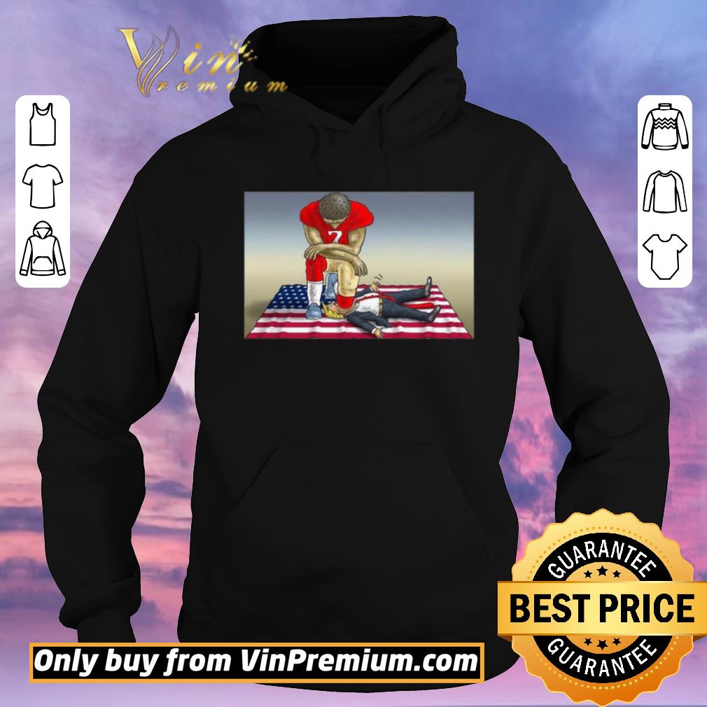 Hot Colin Kaepernick Kneeling On Trump Head shirt sweater 90bd87ae hot colin kaepernick kneeling on trump head shirt sweater 4 - Hot Colin Kaepernick Kneeling On Trump Head shirt sweater