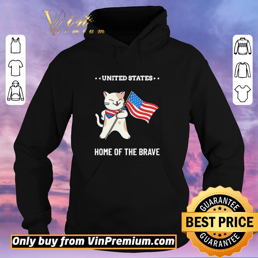 942245d7 premium cat united states home of the brave shirt sweater 4 - Premium Cat United States Home Of The Brave shirt sweater