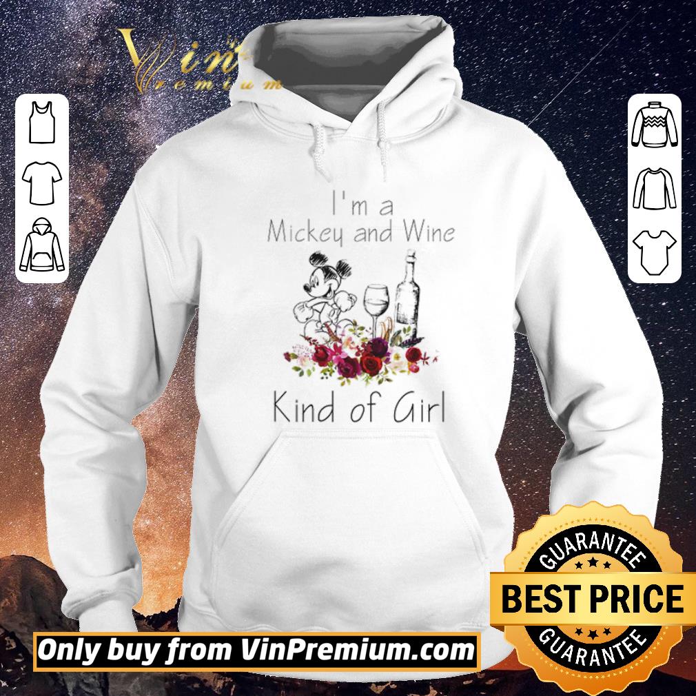 9740ef88 top i m mickey and wine kind of girl shirt sweater 4 - Top I’m Mickey and wine kind of girl shirt sweater