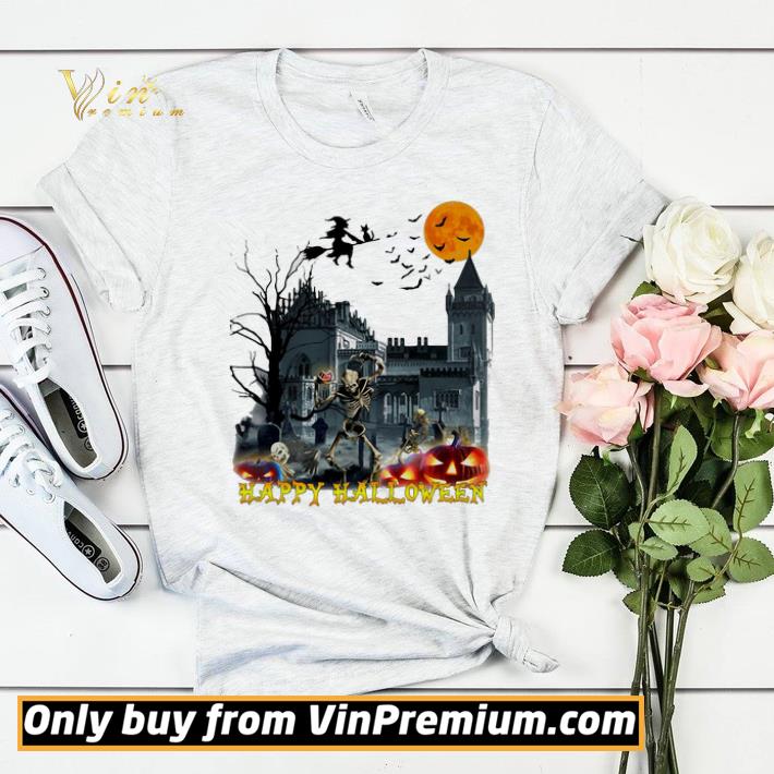Happy Halloween skeleton witch trick moon ghost house shirt sweater 99c8d37c happy halloween skeleton witch trick moon ghost house shirt sweater 4 - Happy Halloween skeleton witch trick moon ghost house shirt sweater