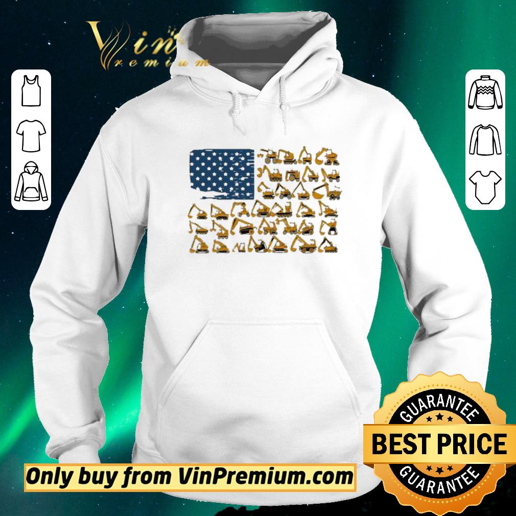 99d1fe9b premium farmer excavator american flag independence day shirt sweater 4 - Premium Farmer excavator american flag independence day shirt sweater