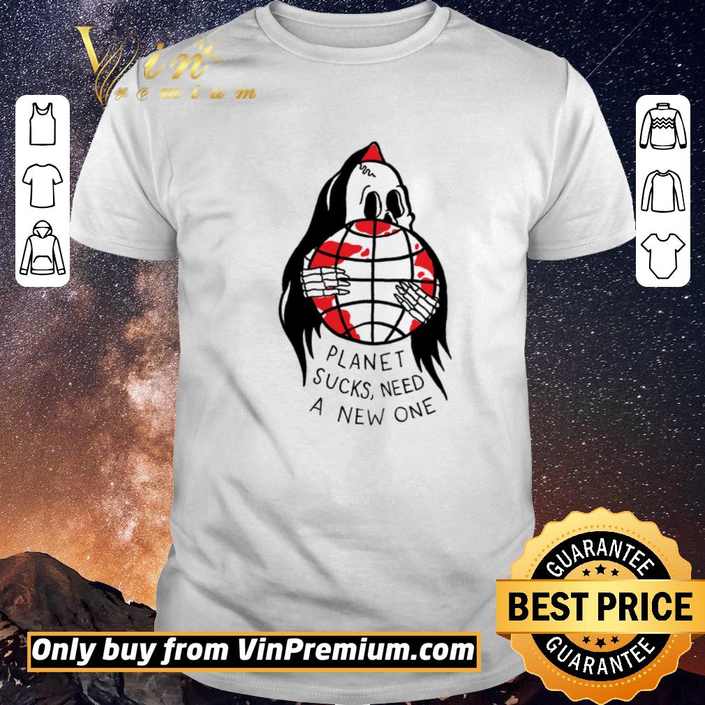 Top Devil Hug Earth Planet Sucks Need A New One shirt sweater