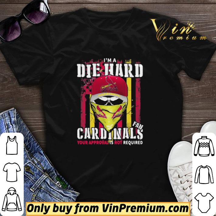 Skull I’m A Die Hard Fan St. Louis Cardinals And American Flag shirt sweater