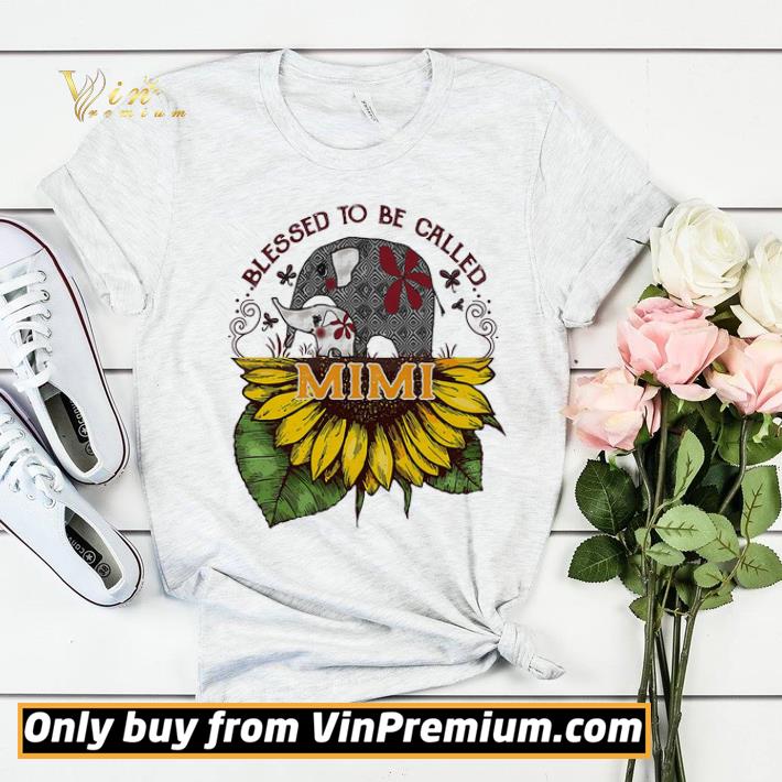 9e8cfffc blessed to be called mimi sunflower elephant shirt sweater 4 - Blessed to be called mimi sunflower elephant shirt sweater