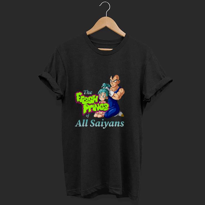 Awesome Vegeta The Fresh Prince Of All Saiyans Shirt