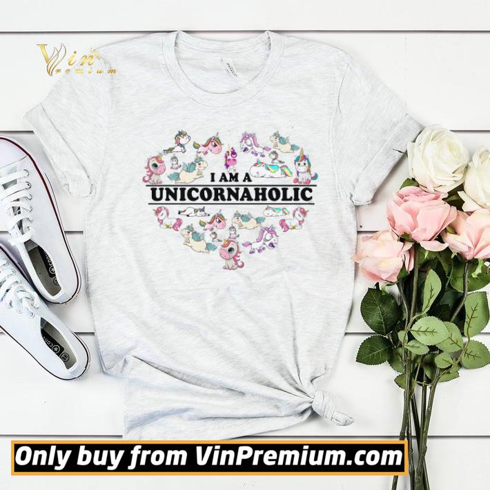a1959af9 heart i am a unicorn aholic shirt sweater 4 - Heart I Am A Unicorn Aholic shirt sweater