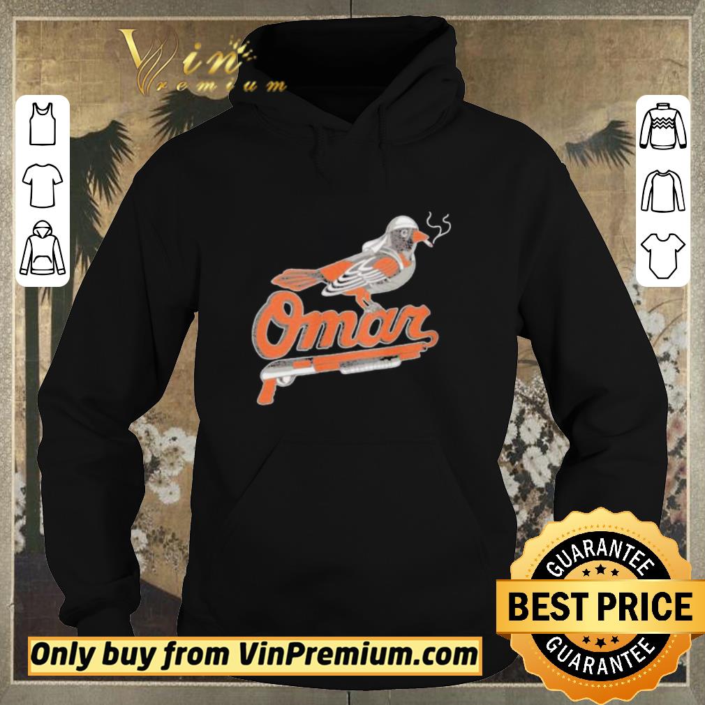 a28d826a awesome omar the wire baltimore oriole shirt sweater 4 - Awesome Omar the wire baltimore oriole shirt sweater
