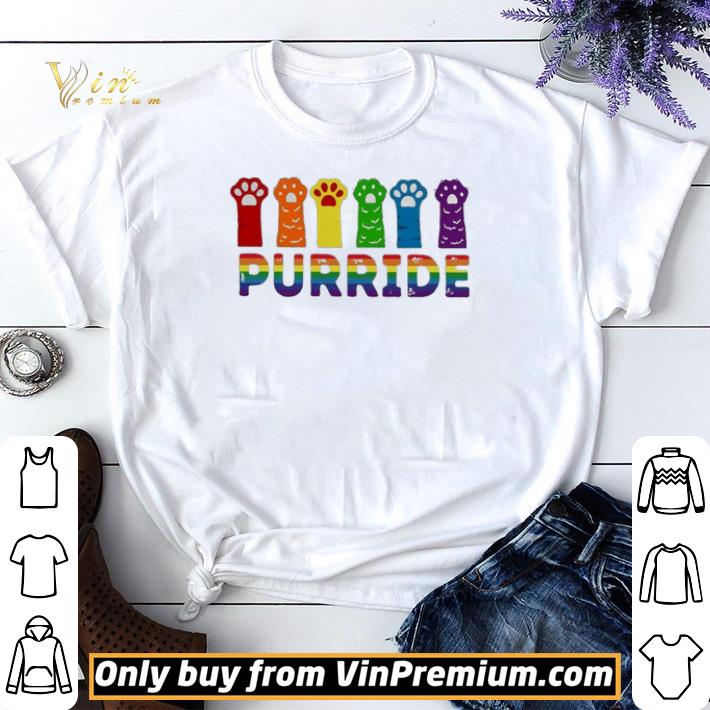 Paws Cats Purride shirt