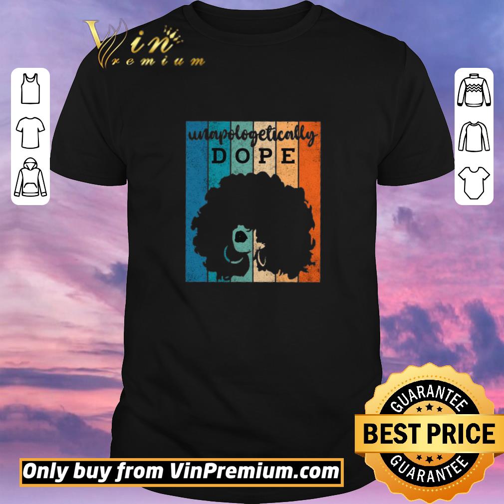 Hot Black Women Unapologetically Dope Vintage shirt sweater
