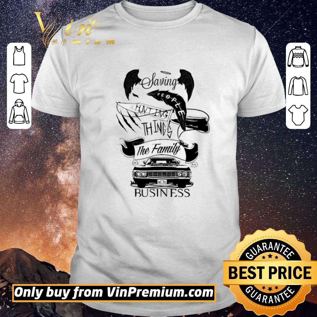 Nice Saving people hunting things the family business shirt sweater