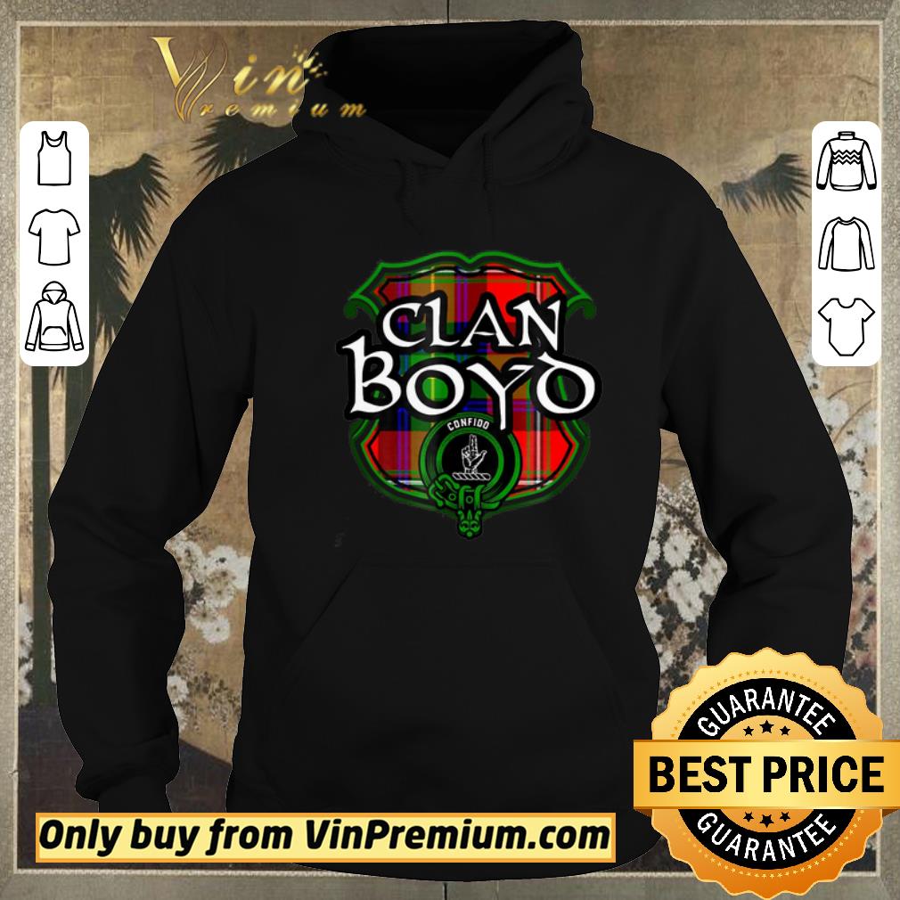 ad99d14a hot boyd surname scottish clan tartan shield badge shirt sweater 4 - Hot Boyd Surname Scottish Clan Tartan Shield Badge shirt sweater