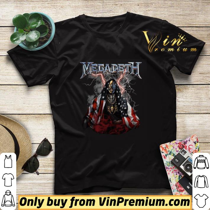 ae44e51b megadeth iron maiden american flag shirt sweater 4 - Megadeth Iron Maiden American flag shirt sweater