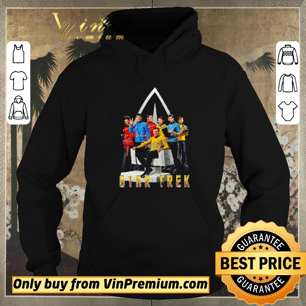 ae543927 original star wars star trek signature shirt sweater 4 - Original Star Wars Star Trek signature shirt sweater