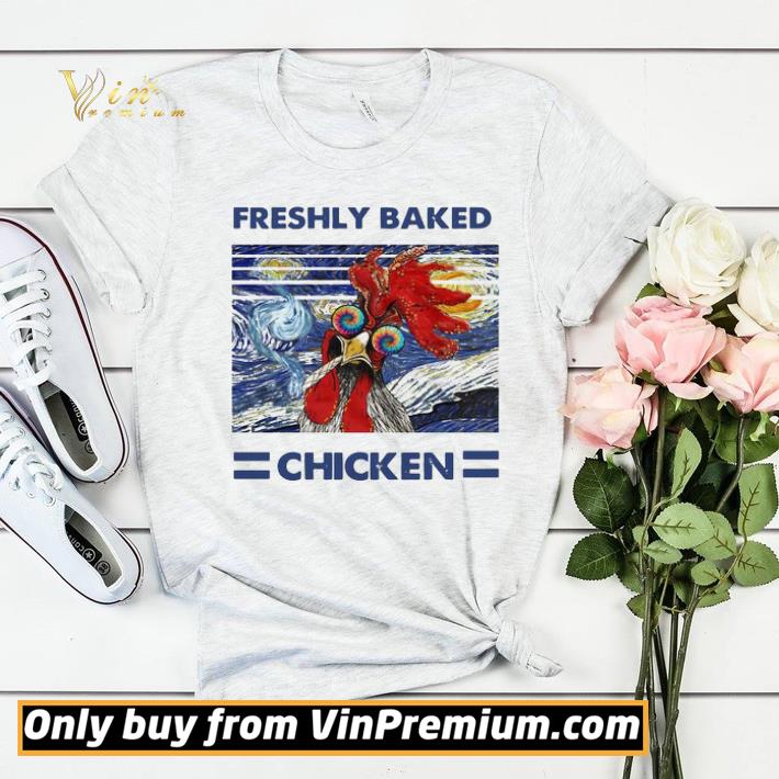 Freshly baked Chicken oil painting vintage shirt sweater afd1b792 freshly baked chicken oil painting vintage shirt sweater 4 - Freshly baked Chicken oil painting vintage shirt sweater