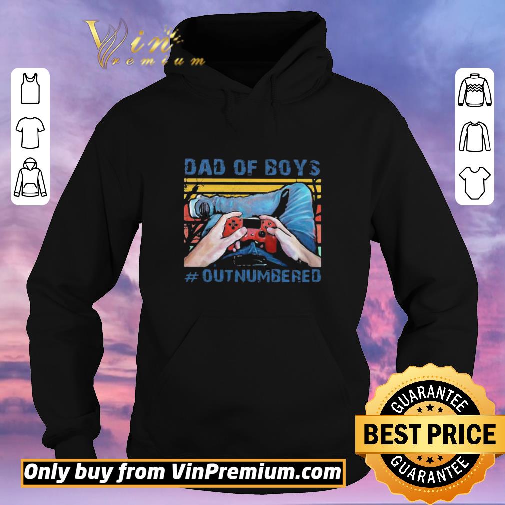 Funny Gamer dad of boy outnumbered vintage retro shirt sweater b131bf21 funny gamer dad of boy outnumbered vintage retro shirt sweater 4 - Funny Gamer dad of boy outnumbered vintage retro shirt sweater