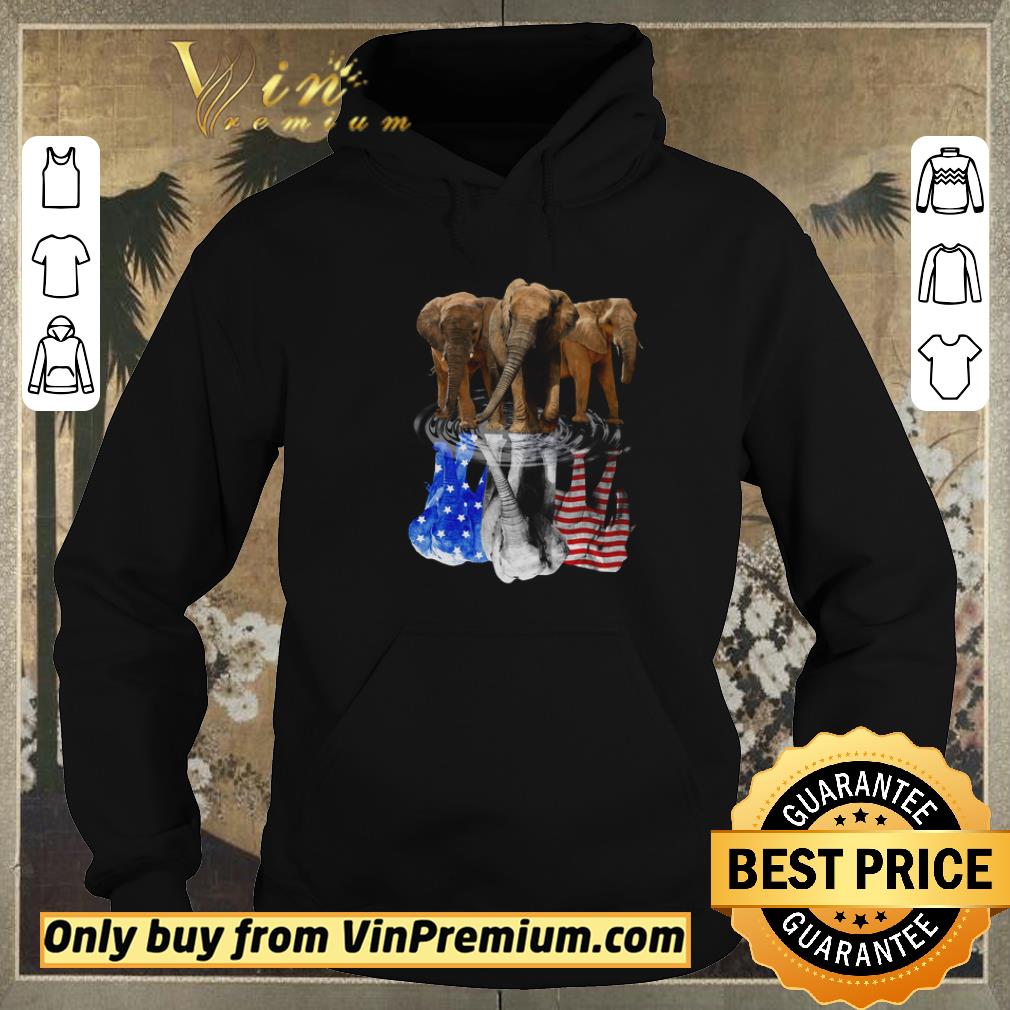Nice Elephants Water Elephant's American Flag Happy 4th Of July shirt sweater b1523bde nice elephants water elephant s american flag happy 4th of july shirt sweater 4 - Nice Elephants Water Elephant's American Flag Happy 4th Of July shirt sweater