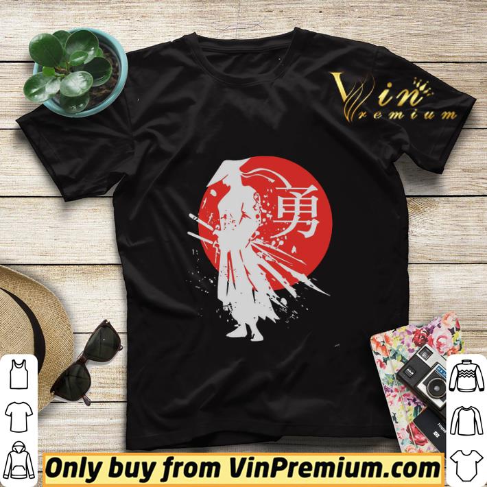 b1b2086a japanese samurai warrior retro japan calligraphy for courage shirt sweater 4 - Japanese Samurai Warrior Retro Japan Calligraphy for Courage shirt sweater