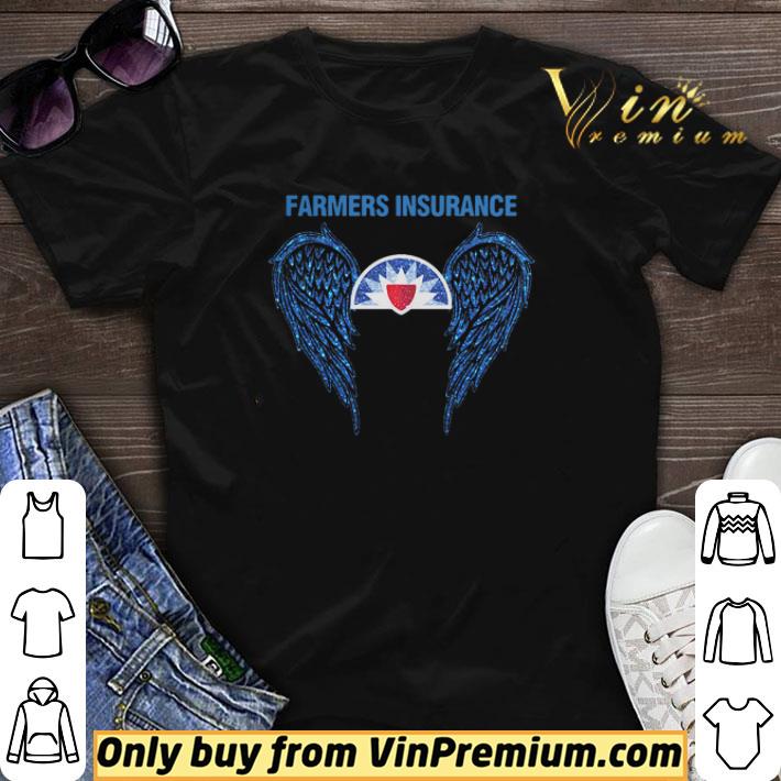 Glitter Wings Farmers Insurance Logo shirt sweater