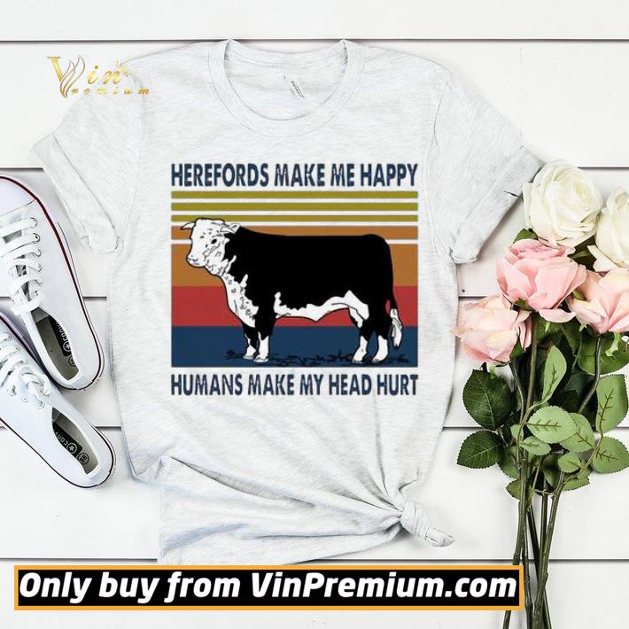 b573595c herefords make me happy humans make my head hurt shirt sweater 4 - Herefords Make me happy humans make my head hurt shirt sweater