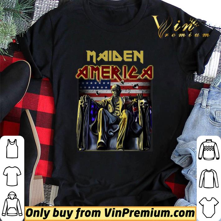 Iron Maiden America USA flag shirt sweater Iron Maiden America USA flag shirt sweater