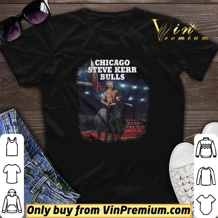 Chicago Steve Kerr Bulls shirt sweater
