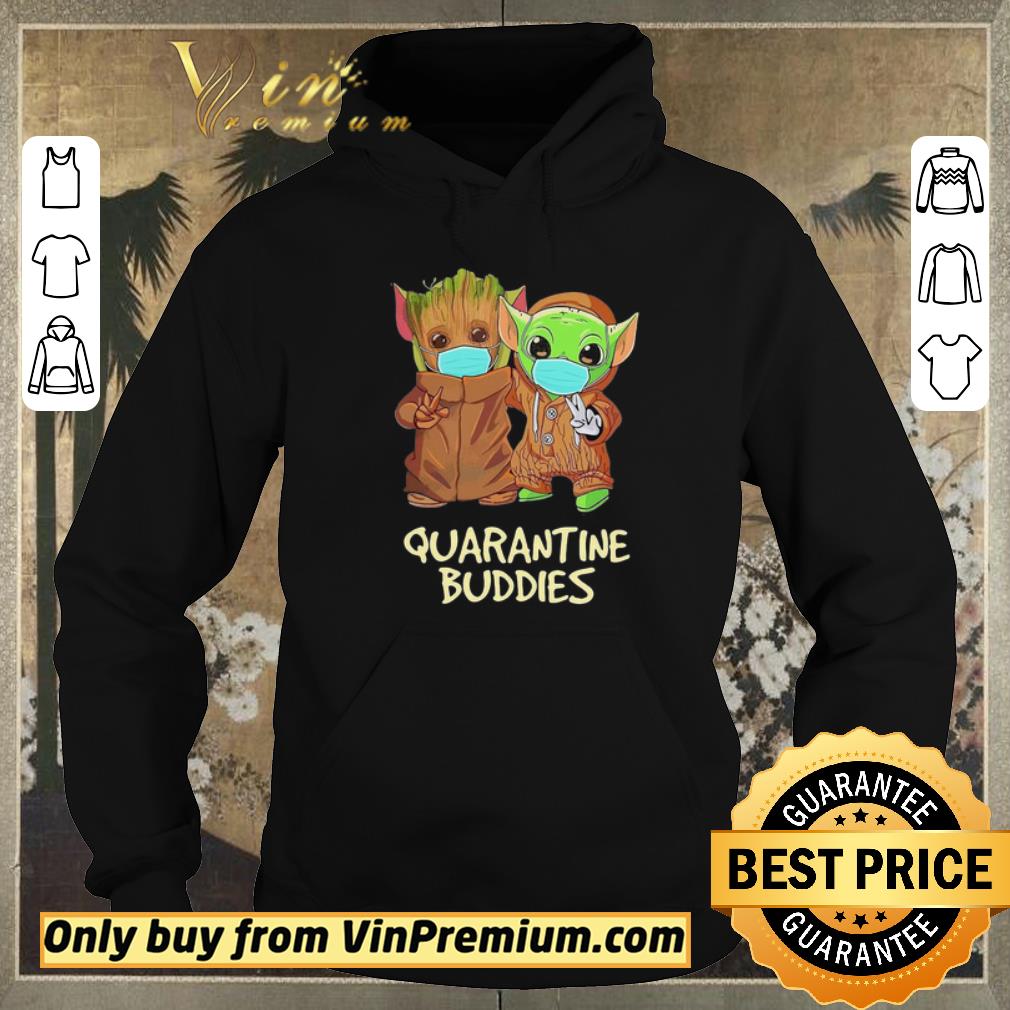 b85de959 official star wars baby groot and baby yoda mask quarantine buddies shirt sweater 4 - Official Star wars baby groot and baby yoda mask quarantine buddies shirt sweater