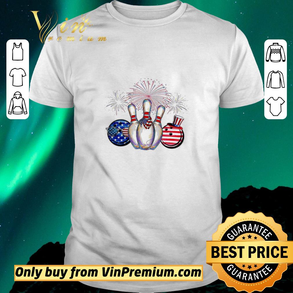 Nice Bowling Firework American Happy 4th Of July shirt sweater