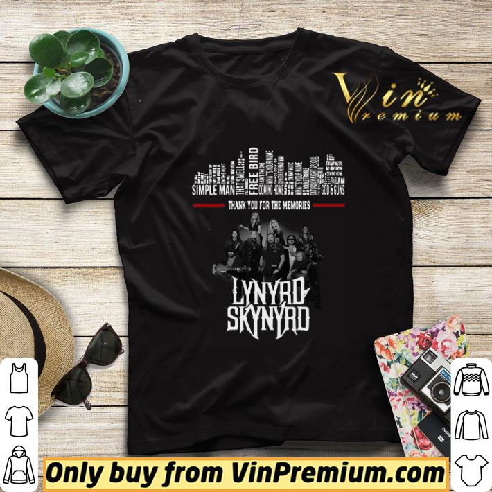 bd2ab0e1 thank you for the memories lynyrd skynyrd shirt sweater 4 - Thank You For The Memories Lynyrd Skynyrd shirt sweater
