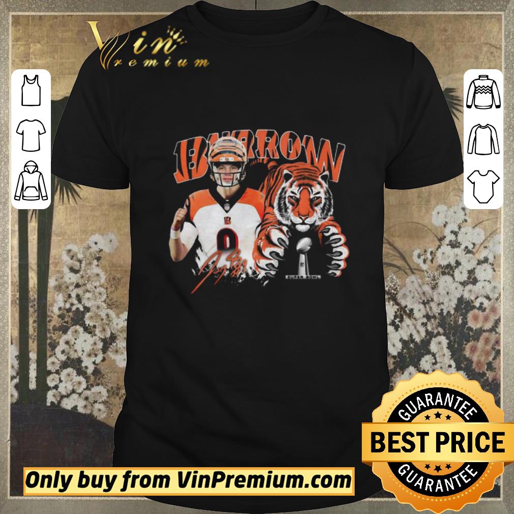 Funny Funny Cincinnati Bengals 9 Joe Burrow Super Bowl Champions shirt sweater