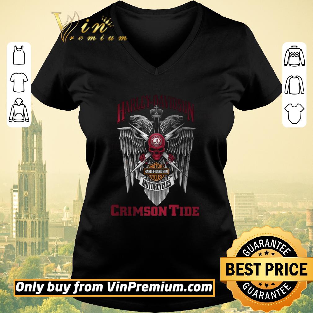 Original Harley Davidson Motor Cycles Crimson Tide shirt sweater Original Harley Davidson Motor Cycles Crimson Tide shirt sweater