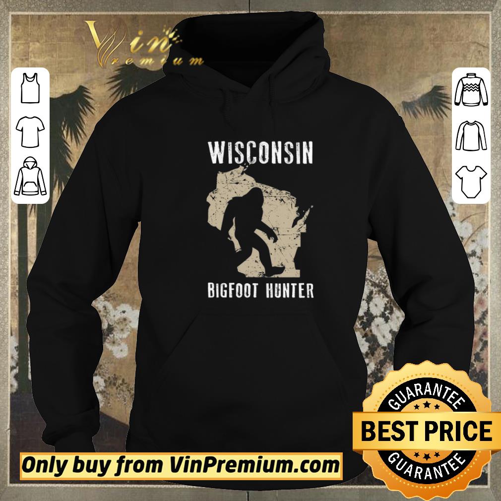 c577253d premium wisconsin bigfoot hunter shirt sweater 4 - Premium Wisconsin Bigfoot Hunter shirt sweater
