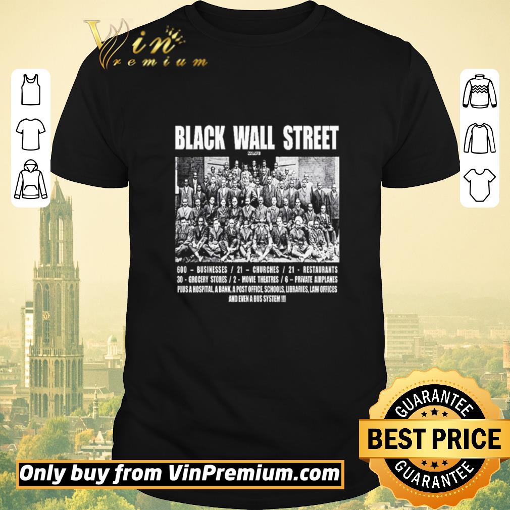 Pretty Black Wall Street history month never forget shirt sweater