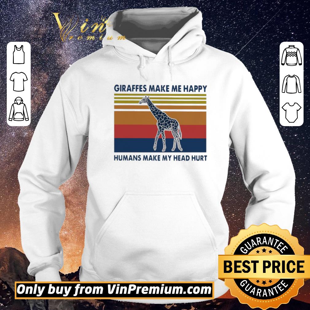 ce1bc377 nice giraffes make me happy humans make my head hurt vintage shirt sweater 4 - Nice Giraffes Make Me Happy Humans Make My Head Hurt Vintage shirt sweater