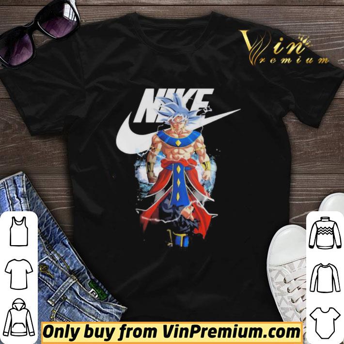 Dragon ball 7 songoku nike logo shirt sweater