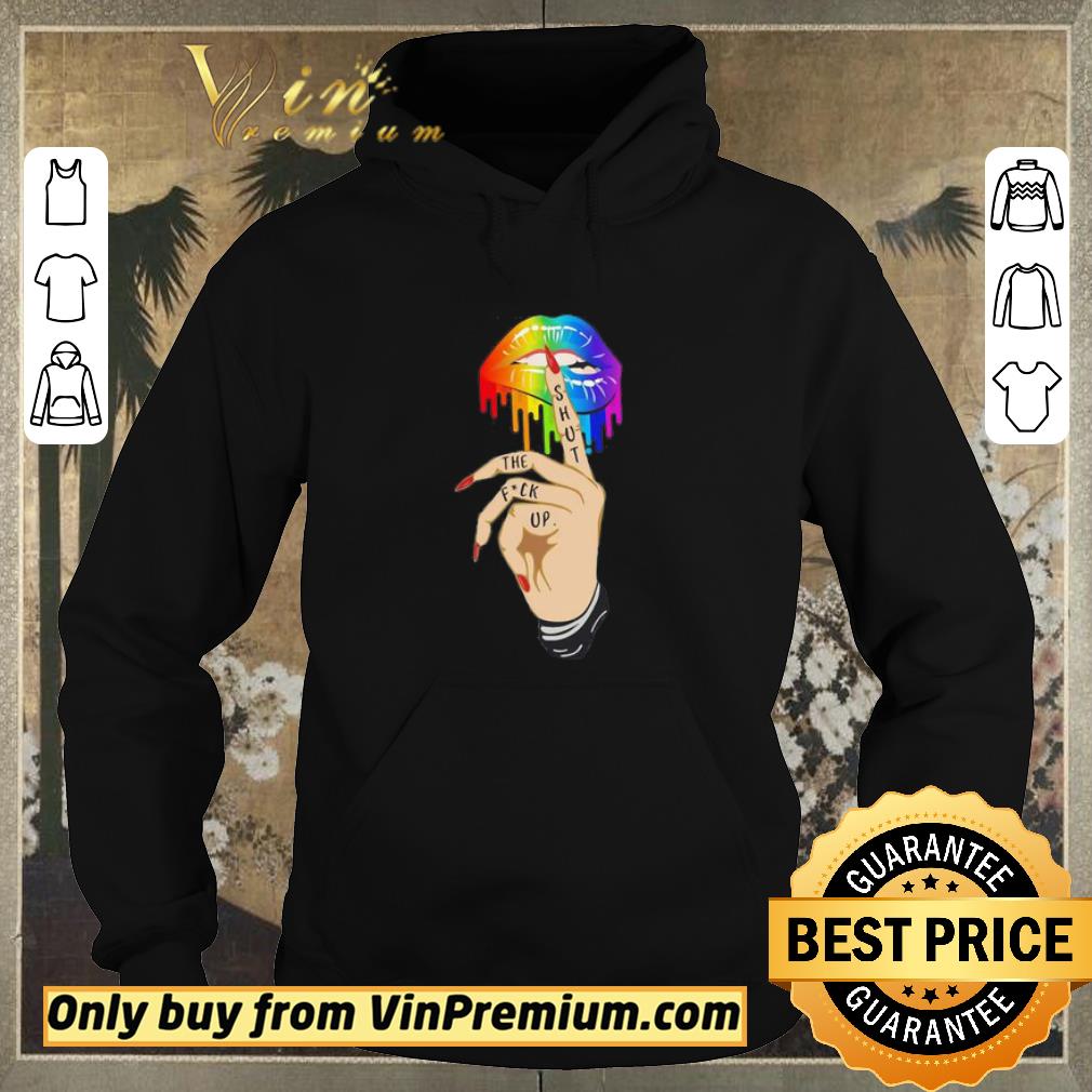Pretty Lips shut the fuck up LGBT shirt sweater d3dd8467 pretty lips shut the fuck up lgbt shirt sweater 4 - Pretty Lips shut the fuck up LGBT shirt sweater