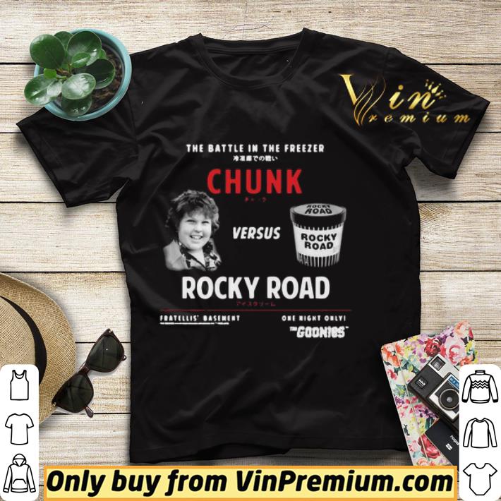d8ec0613 the battle in the freezer chunk versus rocky road goonies shirt sweater 4 - The Battle In The Freezer Chunk Versus Rocky Road Goonies shirt sweater