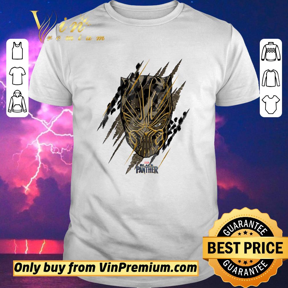 Official Marvel Black Panther Movie Killmonger Jaguar Scratch shirt sweater