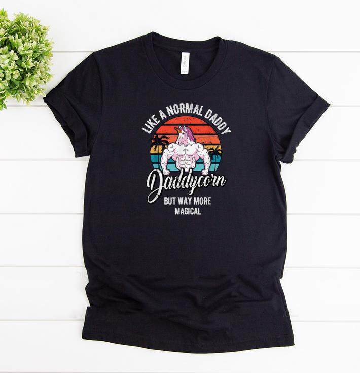 Top Unicorn Daddy Gym Workout Dad Vintage Shirt